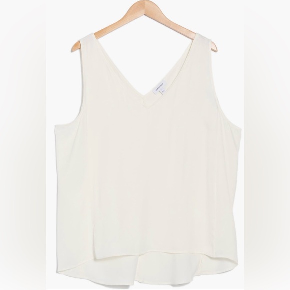 Women’s Nordstrom V-Neck Tank Tops - Black and White, 4X - Picture 15 of 16